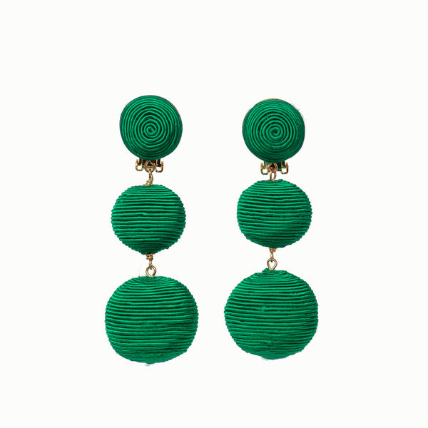 KEP Ball Drop Collection- 3 Drop Emerald Green