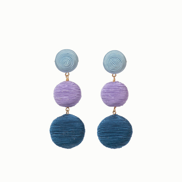 KEP Ball Drop Collection-  3 Drop Sky Blue, Lavender, Navy