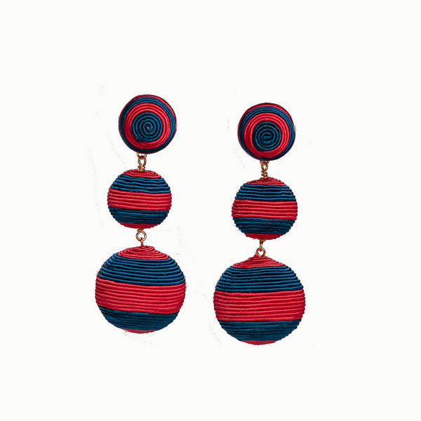 Summer Striped Ball Drop - View More Colors