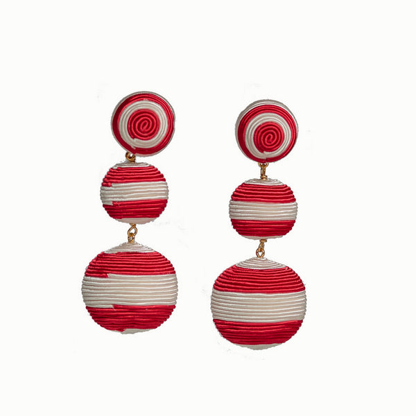 Summer Striped Ball Drop - View More Colors